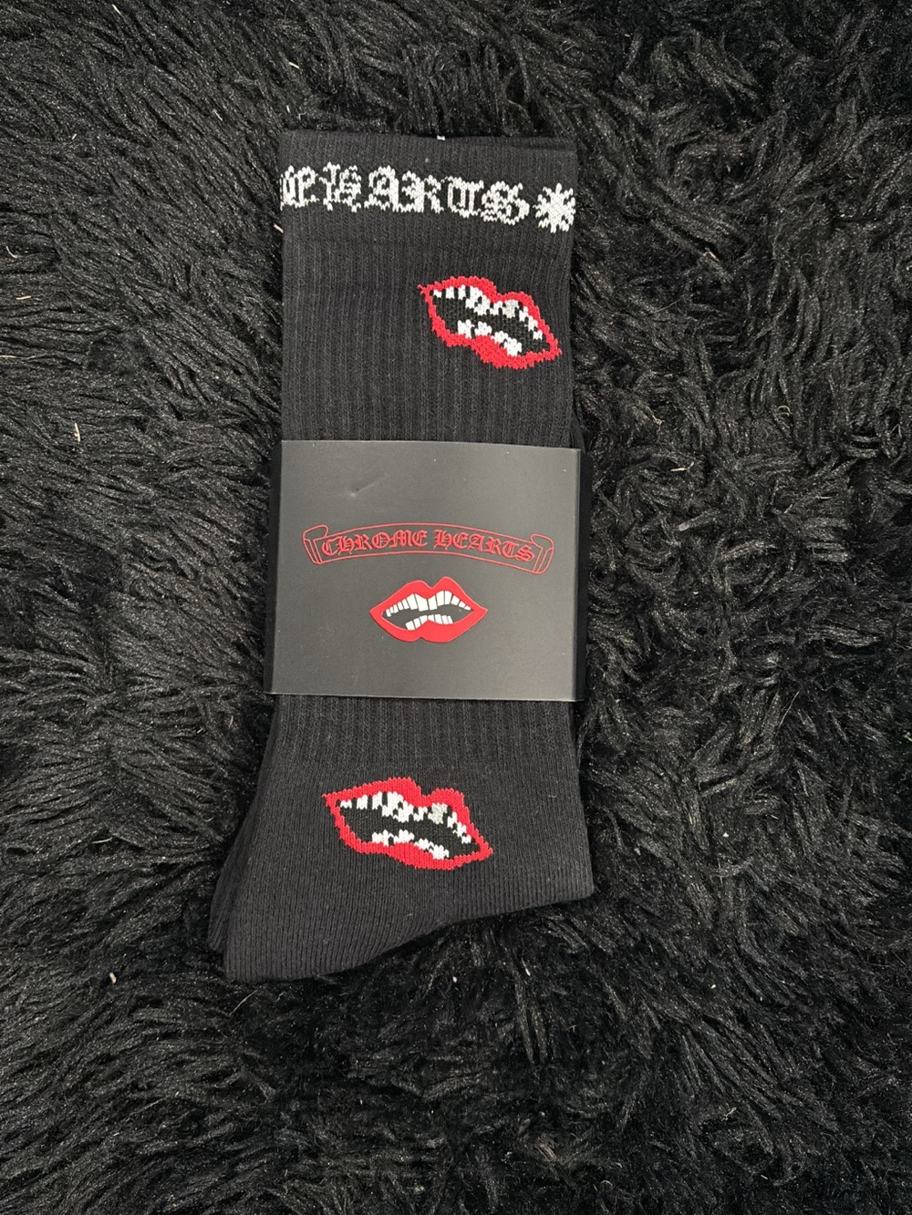 Chrome Hearts Black Socks